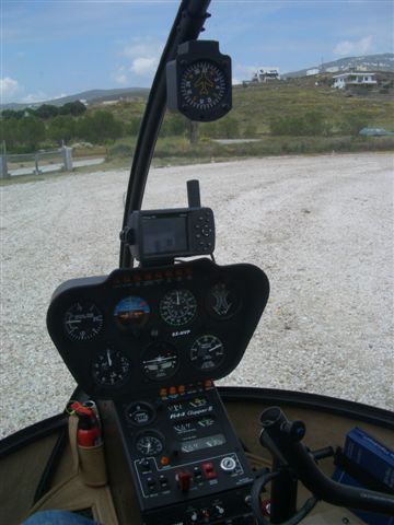 Helicopter cockpit - Το πιλοτήριο του ελικοπτέρου