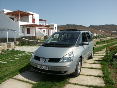 Renault Espace για μεταφορές πελατών - Renault espace for customers transfer